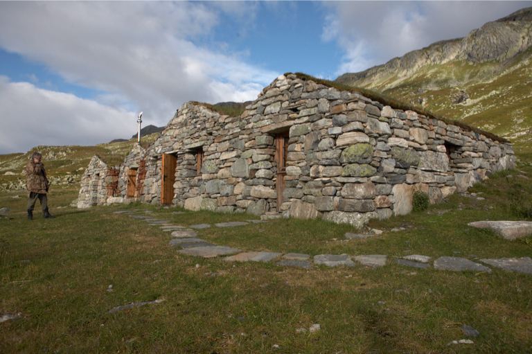 Steinbuene i Vivassdalen