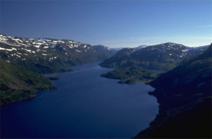 Valldalsvatne frå Sandskarkullen
