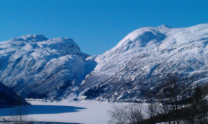 Røldal ein fin vinterdag